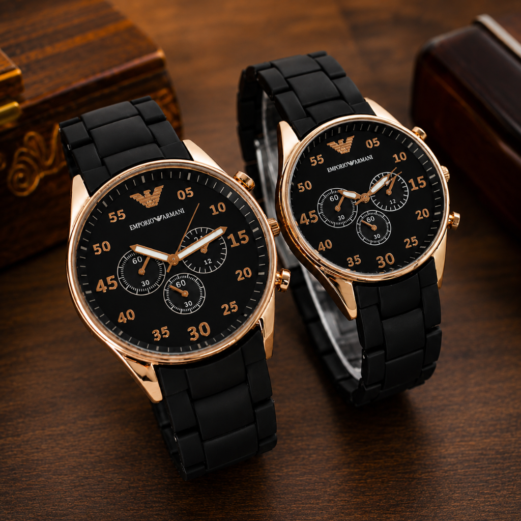 Couple Watch-Black