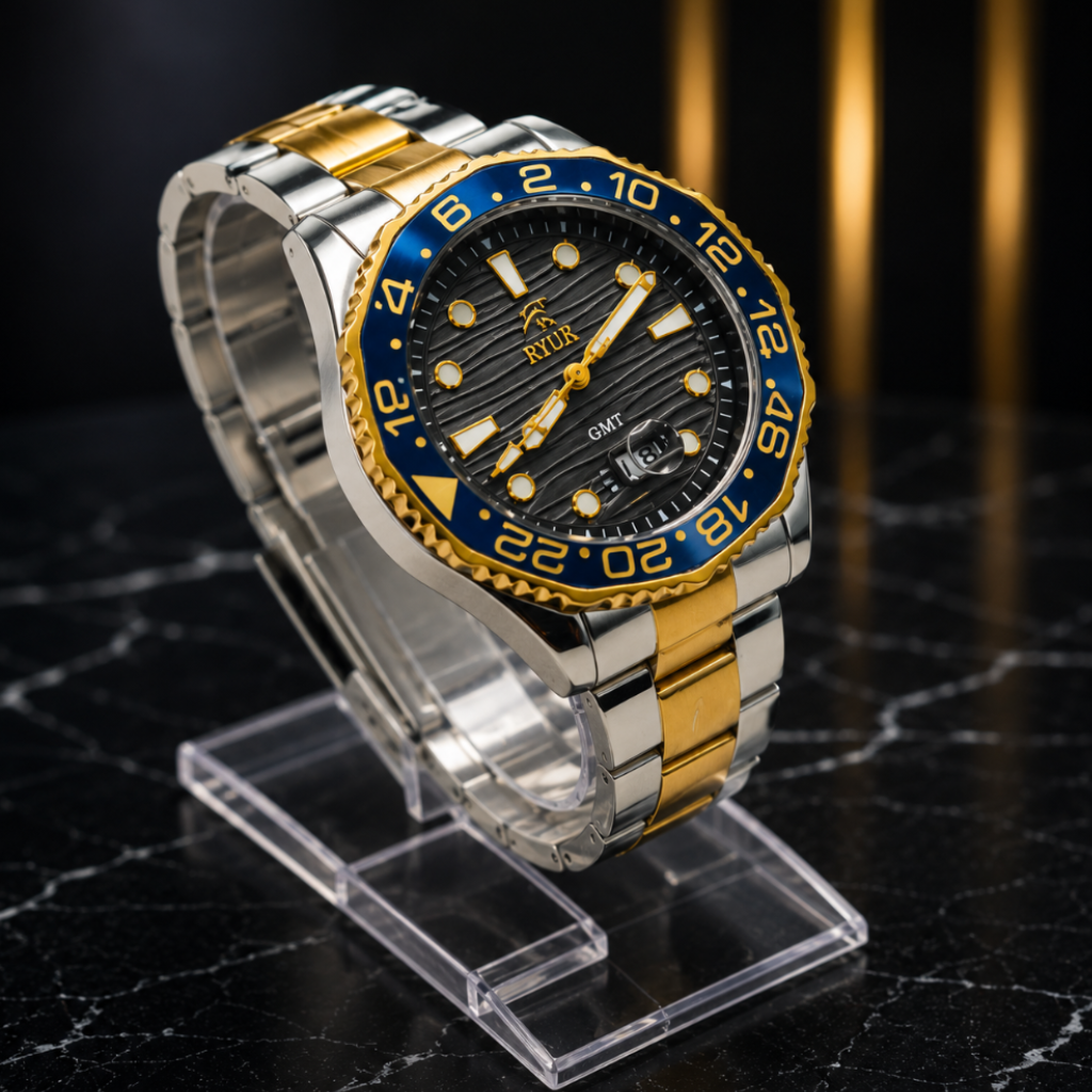 Royal Gold Chrono - Blue Edition